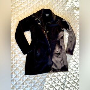 Kuhl long coat size small black